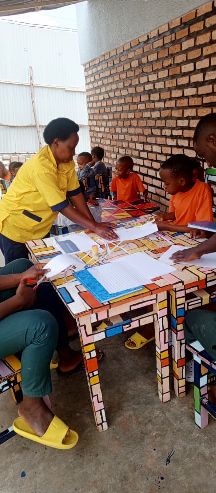 Group art project collaboration